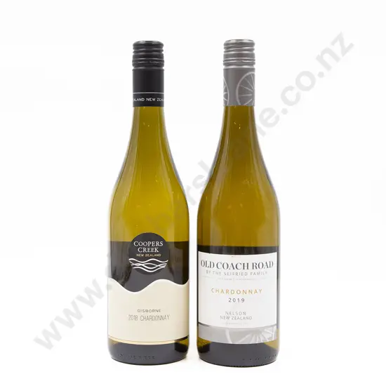 Six Bottles of Assorted NZ Chardonnay