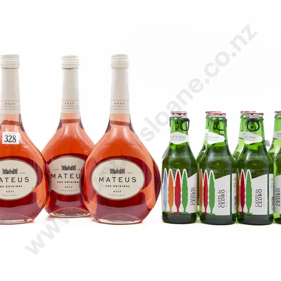 11 Bottles of Assorted Portuguese Rosé and White Wine