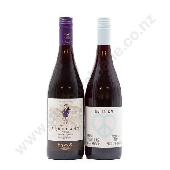 Six Bottles of Assorted French Pinot Noir