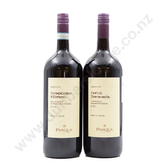 Four Bottles of Assorted Italian Mostly Merlot