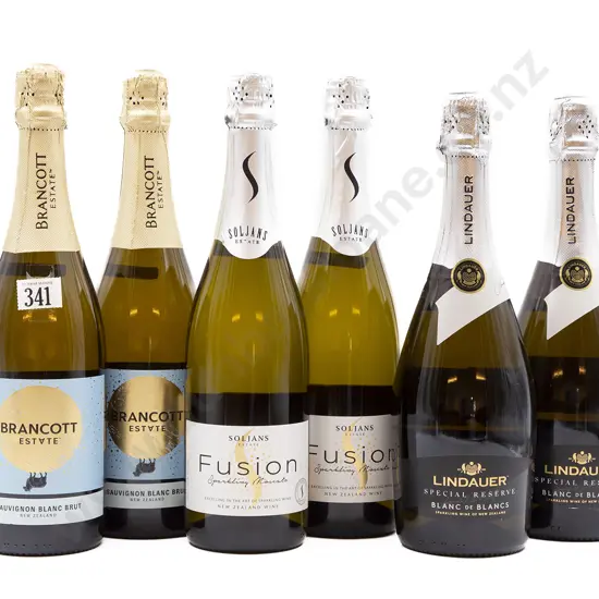 Six Bottles of Assorted Sparkling Wine
