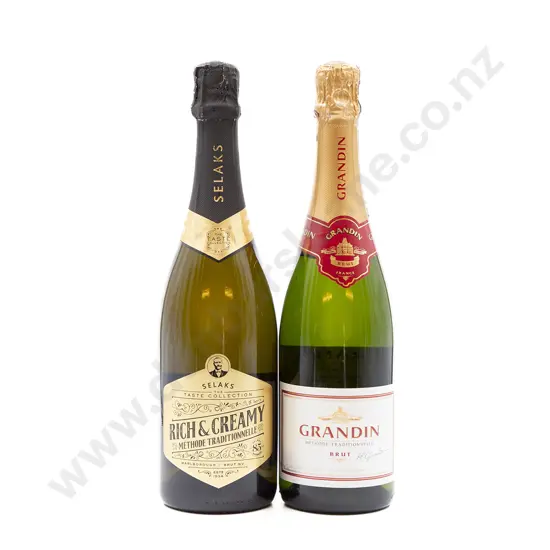 Six Bottles of Assorted French and NZ Brut