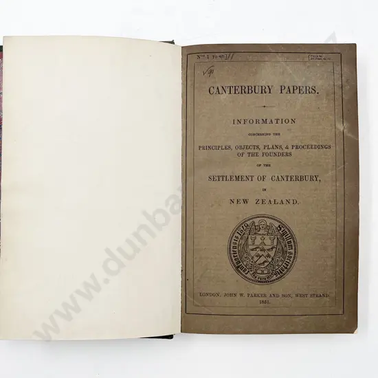 (-) Canterbury Papers