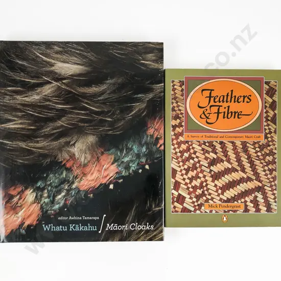 Feathers & Fibre: A survey of traditional and contemporary Maori Craft by Mick Pendergrast. Whatu Kakahu
