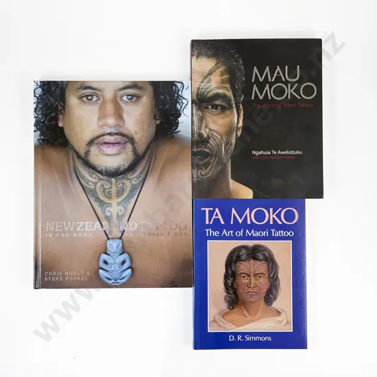 Three Maori Tattoo Art Books