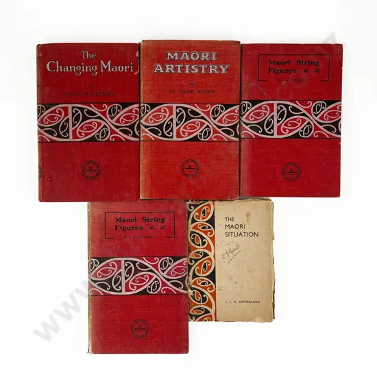 6 Maori Art & Craft Books