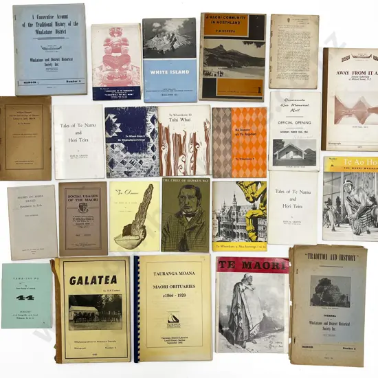 Assorted Maori Bulletins and Regional Pamphlets