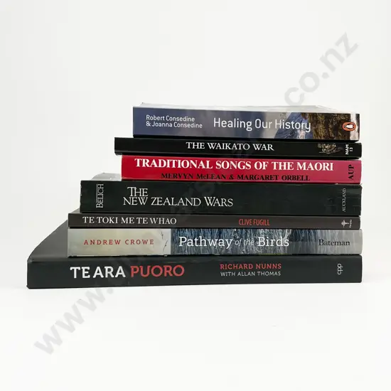 Seven Maori History Reference Books