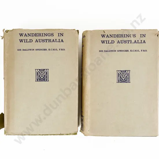 Spencer Sir Baldwin - Wanderings In Wild Australia (2 Volumes)