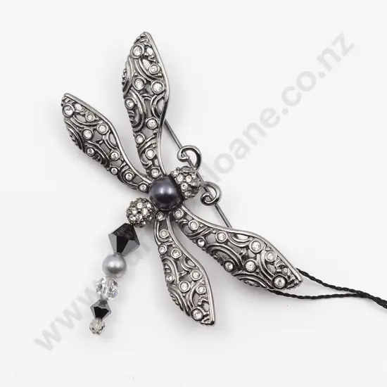 Swarovski Dragonfly Brooch