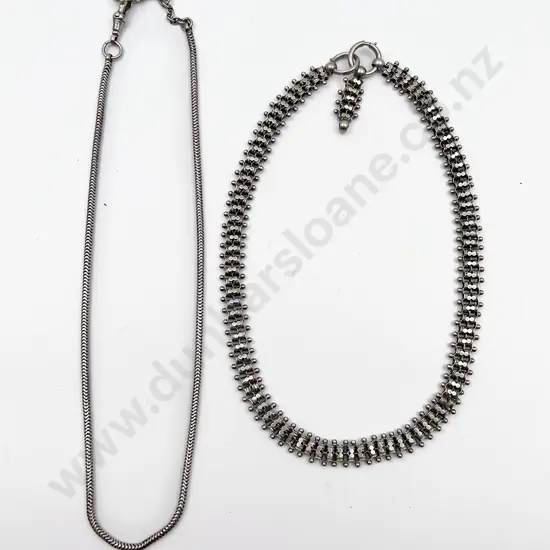 Victorian S/S Fancy Locket Chain