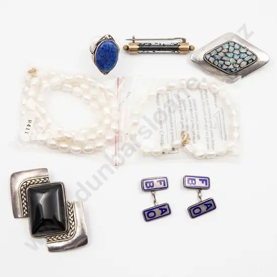 Fresh Water Pearl Necklace and Bracelet