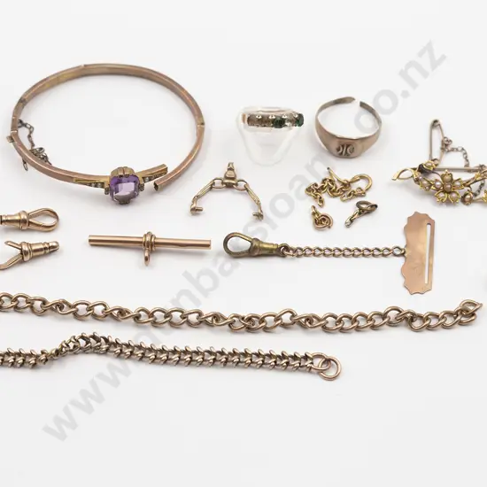 9ct Gold Pieces for Scrap