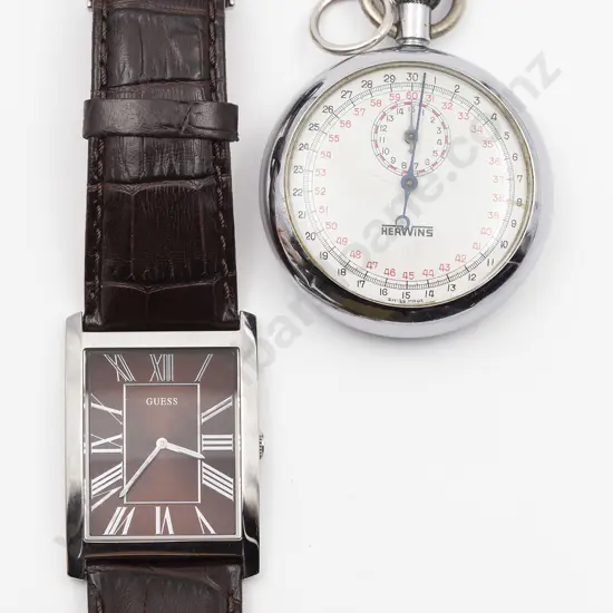 Guess Japan Mov't Gents Wrist Watch