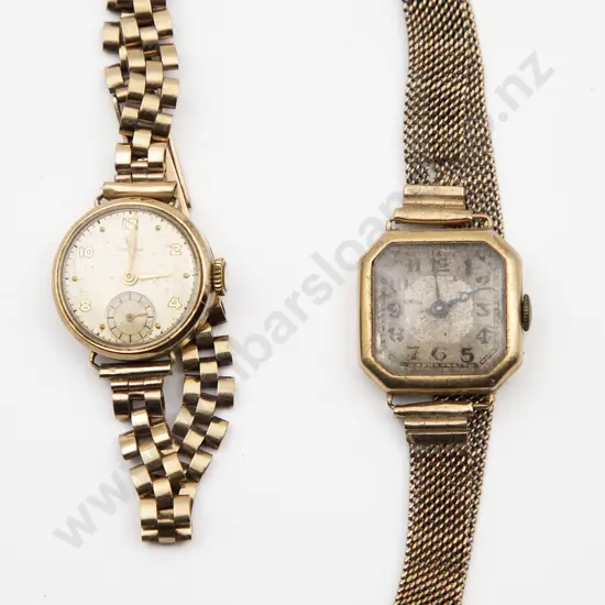 Omega All 9ct Ladies Wrist Watch