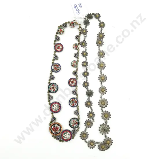 Vintage Italian Micromosaic Necklace