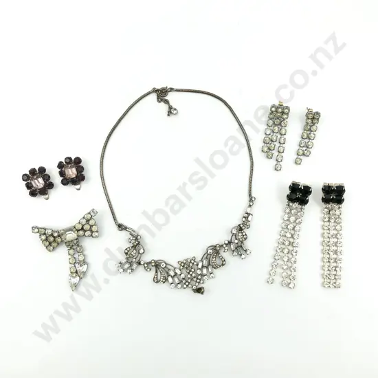Small Collection Diamonte Jewellery
