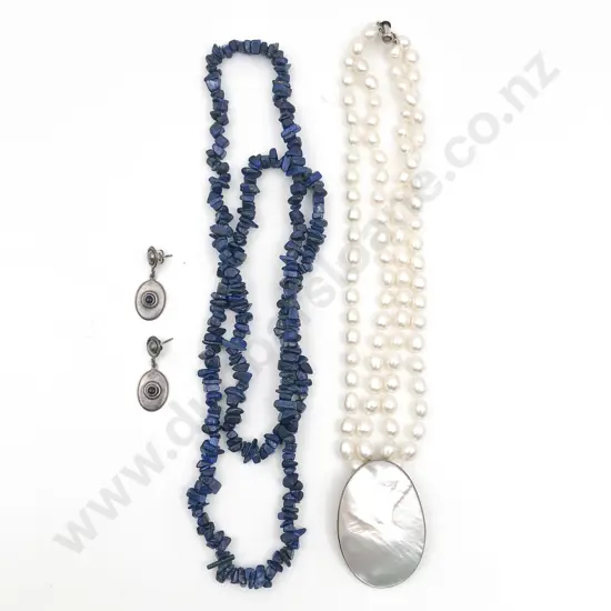 Uniform Double Strand Freshwater Pearl Necklace