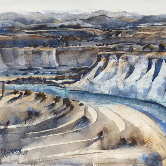 Jack Register (1936 - 2018) - Bend in the River