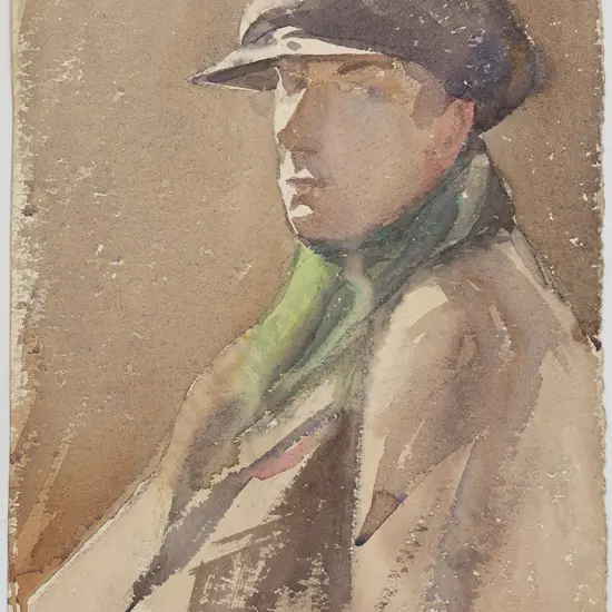 John Weeks (1888-1965) - Portrait of a Young Man