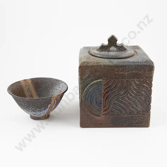 Iskander Jallil Slab Lidded Box & Bowl