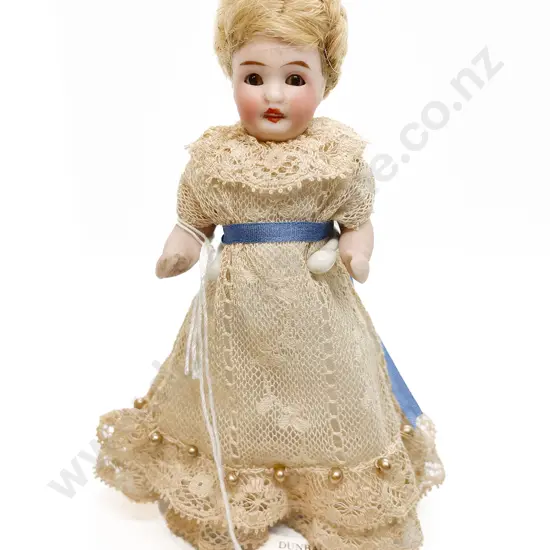 Tiny All Bisque Doll