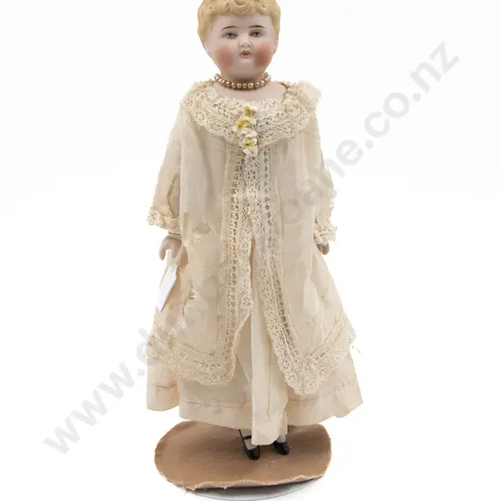 German Bisque Shoulder Plate Doll