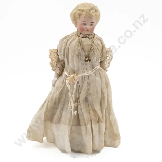 German Bisque Shoulder Plate Doll