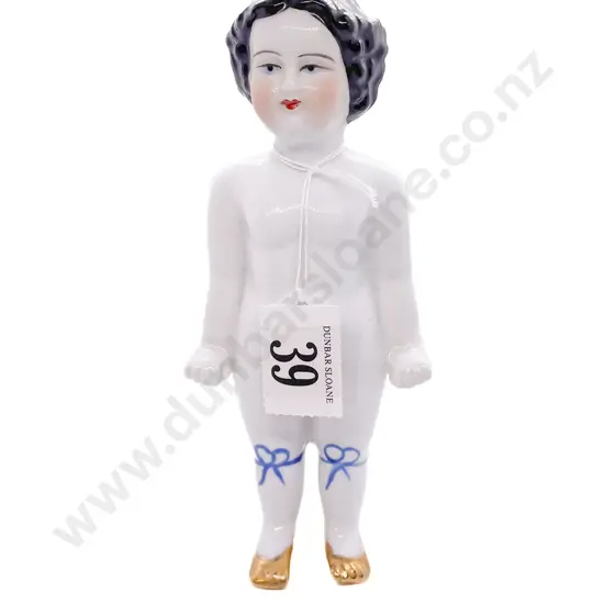 Large Victorian China Frozen Charlotte