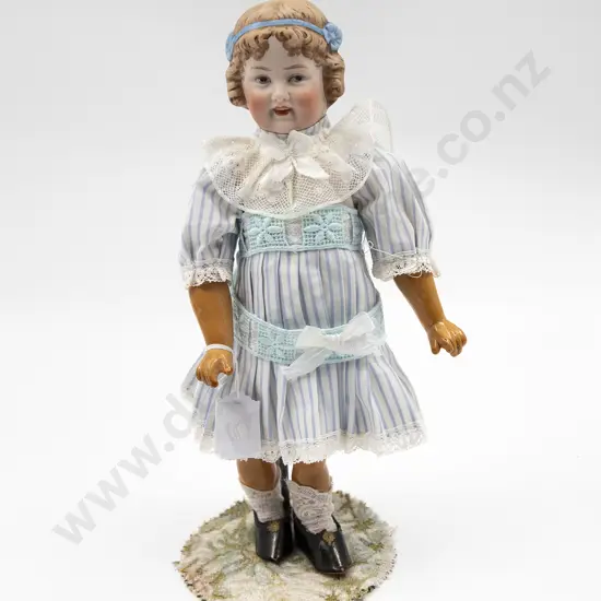 Reproduction Gebruder Orhlaver Bisque Coquette Character Doll