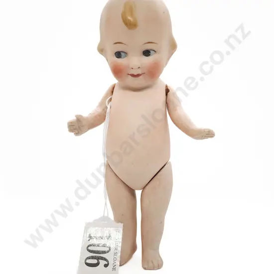 German All Bisque Character Doll
