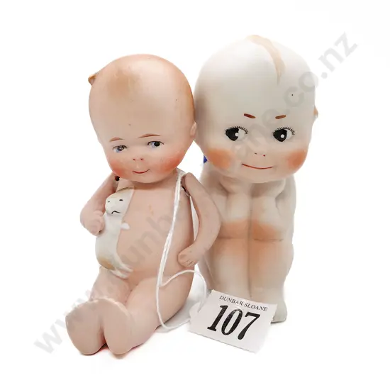 Morimura Japan All Bisque Character Doll