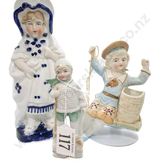 Victorian China Child Figure