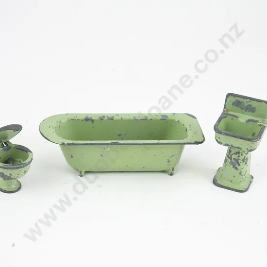Made in England (Crescent) Diecast Bathroom Set