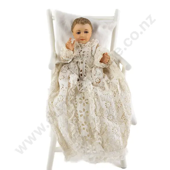 (Spanish) Composition Nativity Baby Jesus Doll