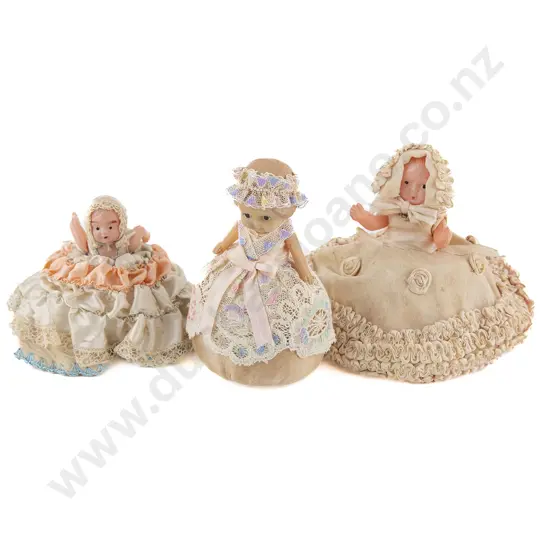 Two Celluloid Character Baby Dolls