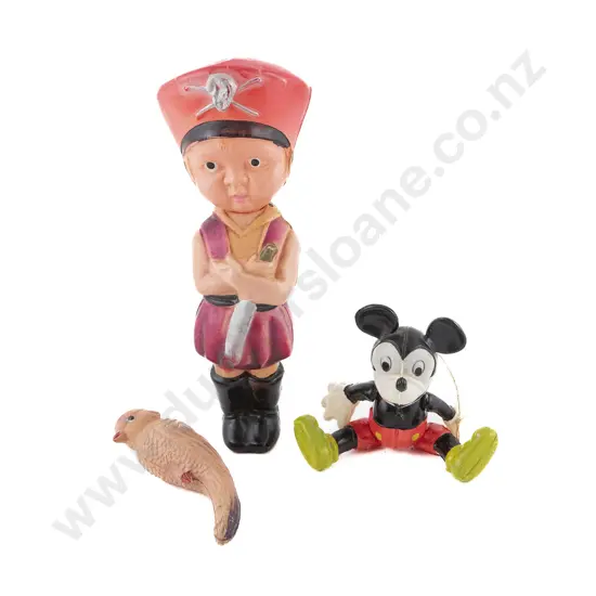 Two Celluloid Character Dolls