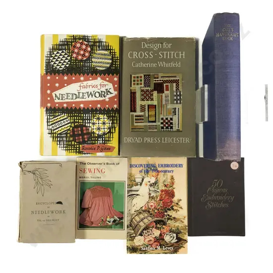 Seven Assorted Craft and Needlework Volumes