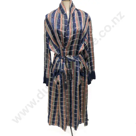 1950s Satin Gent's Dressing Gown