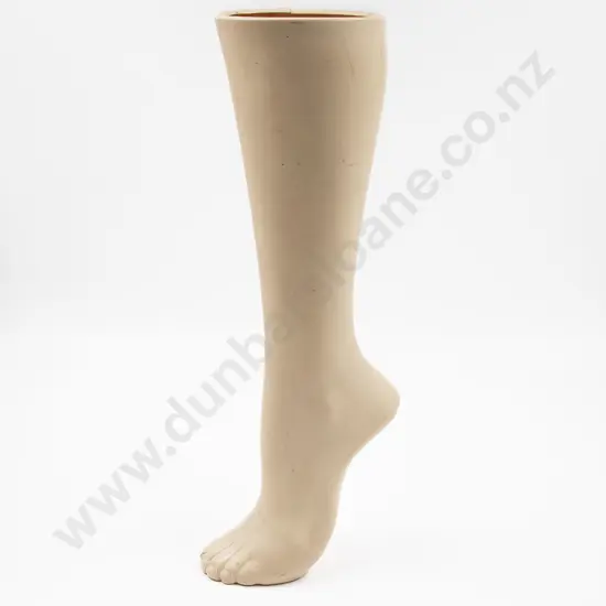 Vintage Hard Plastic Stocking Display Foot