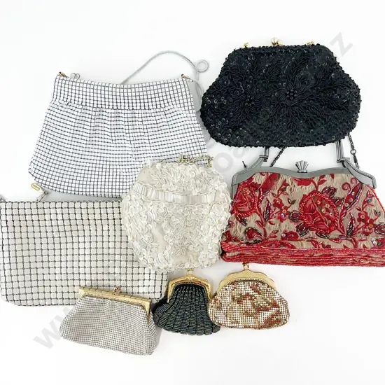 Collection of Eight Vintage Evening Purses