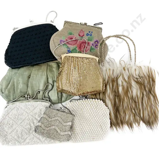 Collection of Seven Evening Purses