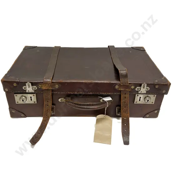 Vintage Leather Suitcase