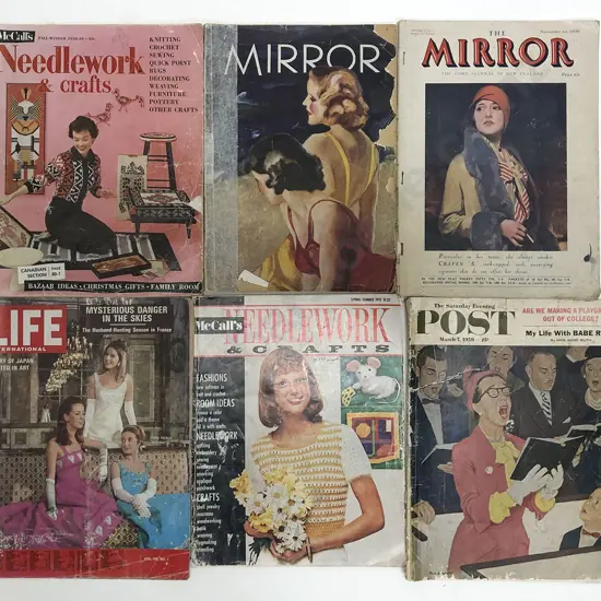 Quantity of Vintage Magazines