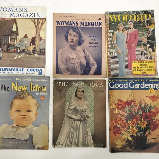 Quantity of Vintage Magazines