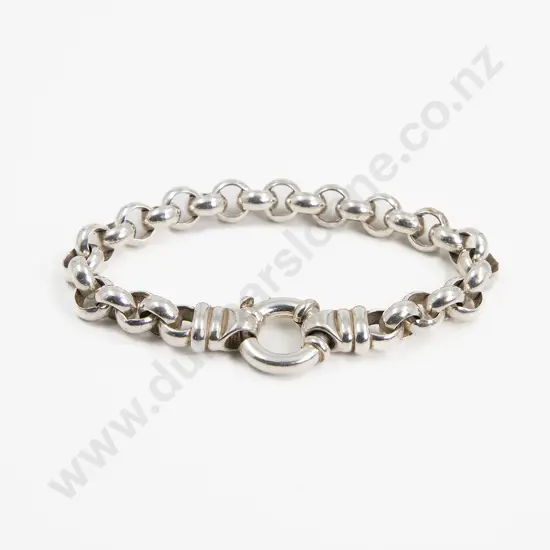 .925 Silver Heavy Trace Link Bracelet