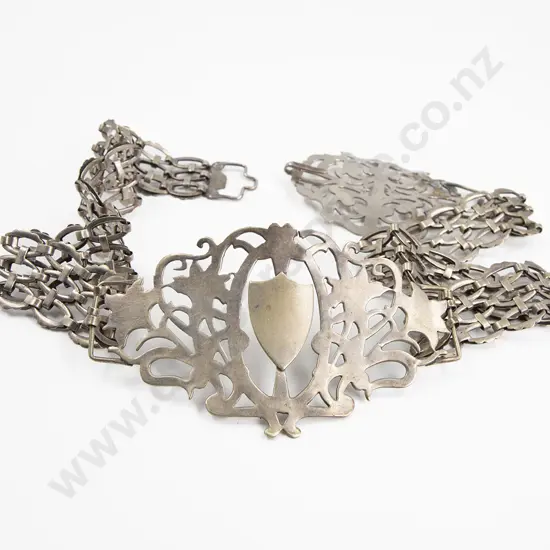Victorian Silver Plate Housekeepers Belt