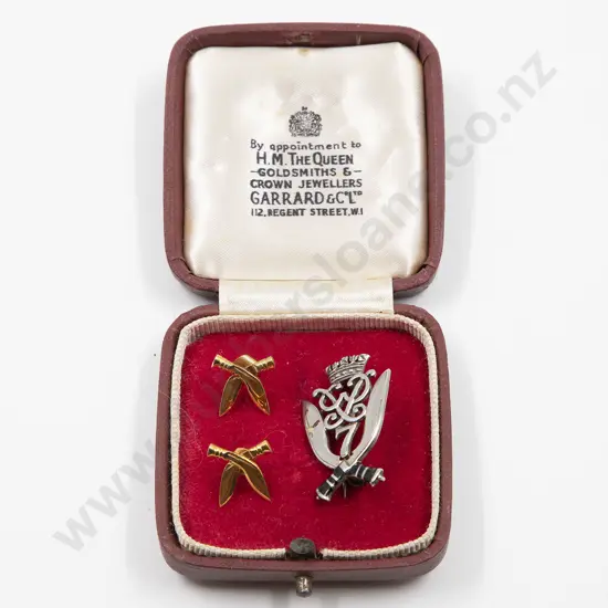 Silver Gurkha 7th Regimental Brooch