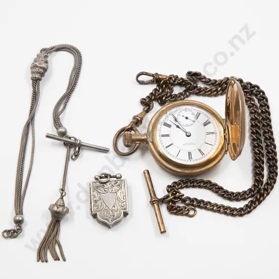 Victorian Silver Fob Chain