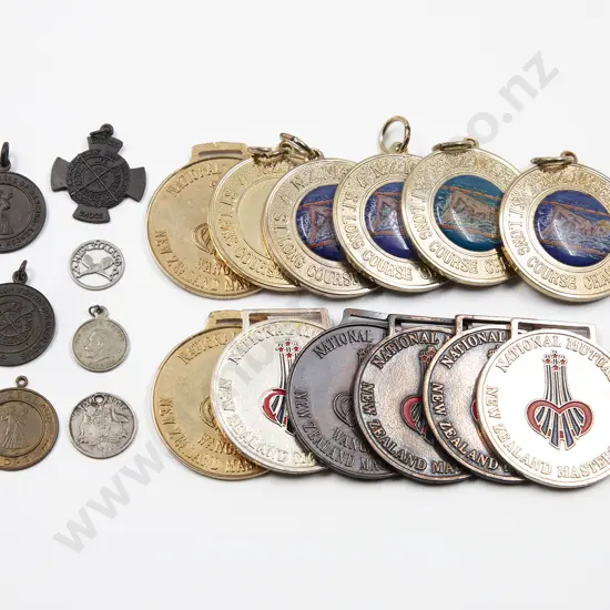 Collection NZ Master Games Medals